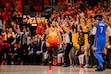 (Trent Nelson | The Salt Lake Tribune)  
Utah Jazz host the Oklahoma City Thunder, Game 3, NBA playoff basketball in Salt Lake City on April 21, 2018. Former Utah Jazz guard Ricky Rubio (3) took out newspaper ads this week thanking fans in Utah and other markets where he played.